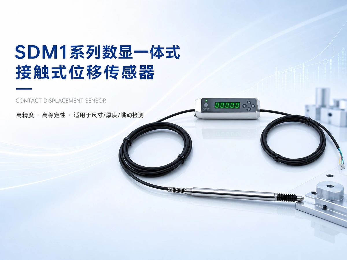 SDM1 Integrated Displacement Sensor with Thousands of Divisions