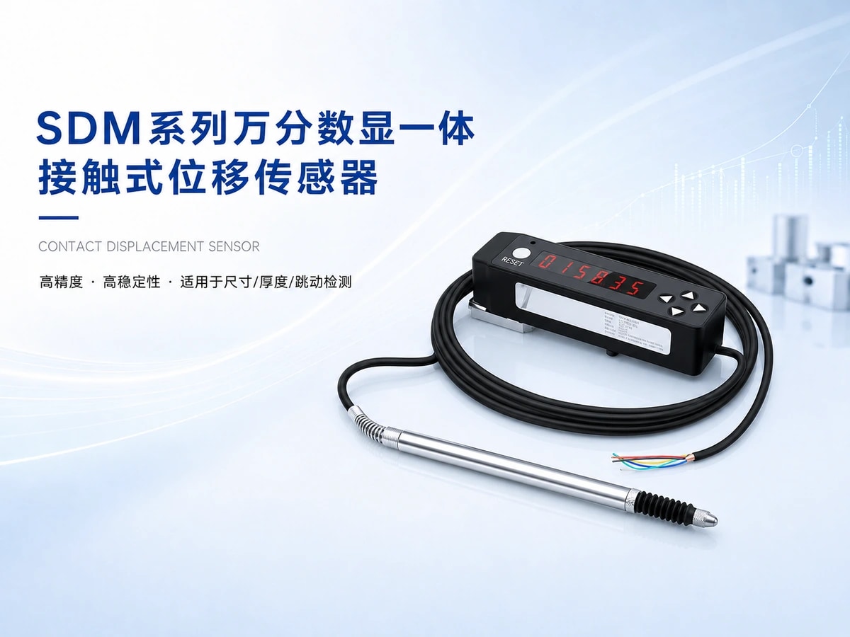 SDM Multi-Ten Thousand Digit Display Integrated Contact Displacement Sensor