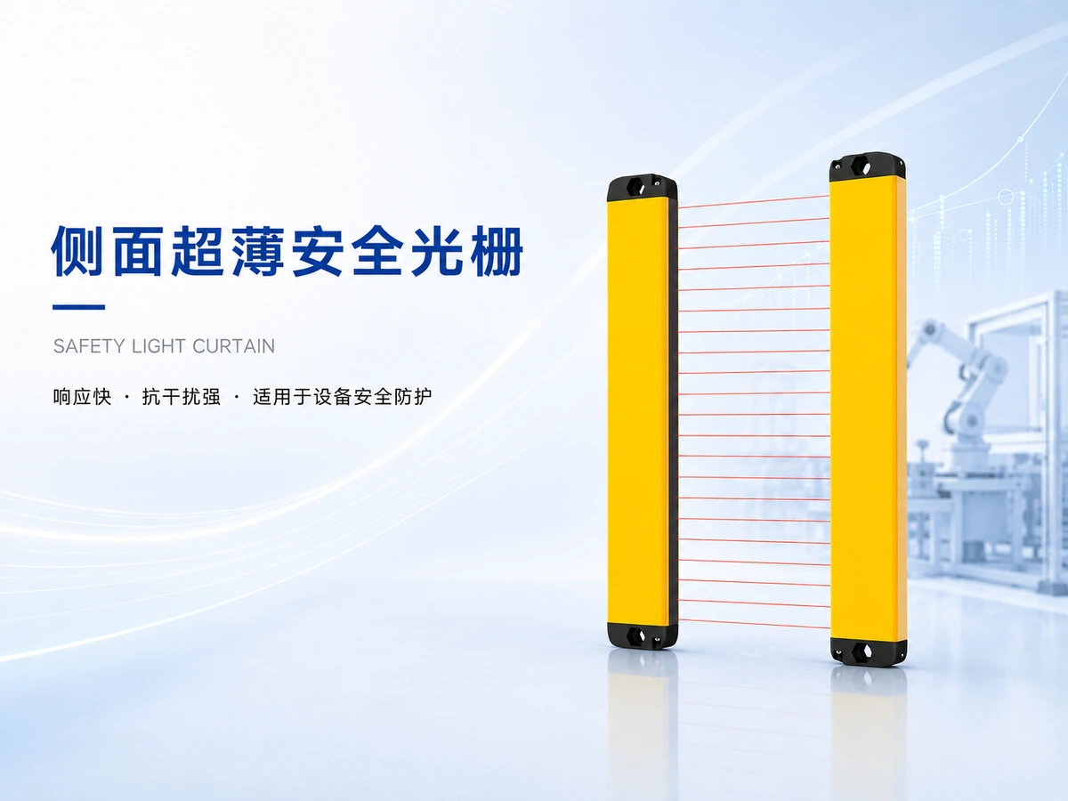 ART Side-Emitting Ultra-Thin Safety Light Curtain